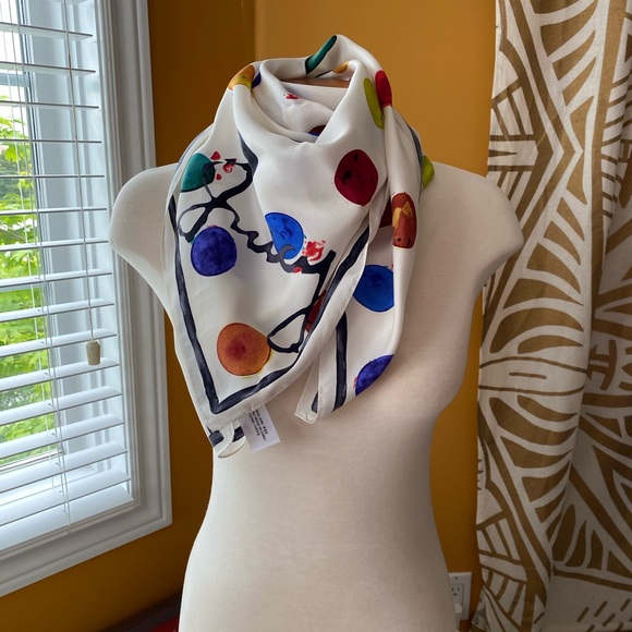 Genuine Juicy Silk Scarf - Picture 1 of 5